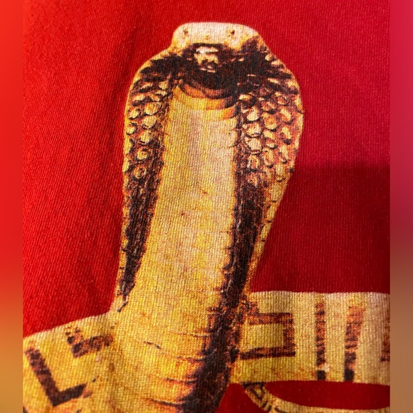 Crooks and Castles Shirt, Cobra Kai, Strike First Strike Hard No Mercy, Men’s XL - Picture 3 of 10